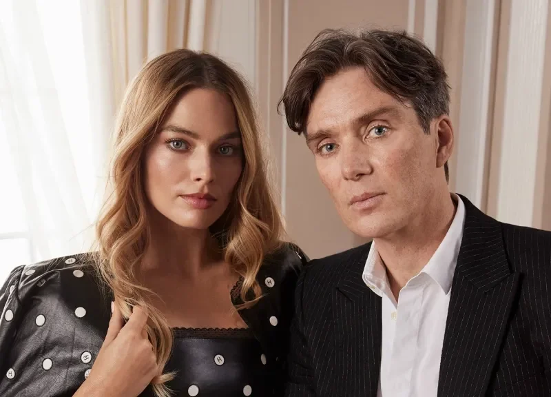 Margot Robbie y Cillian Murphy Variety