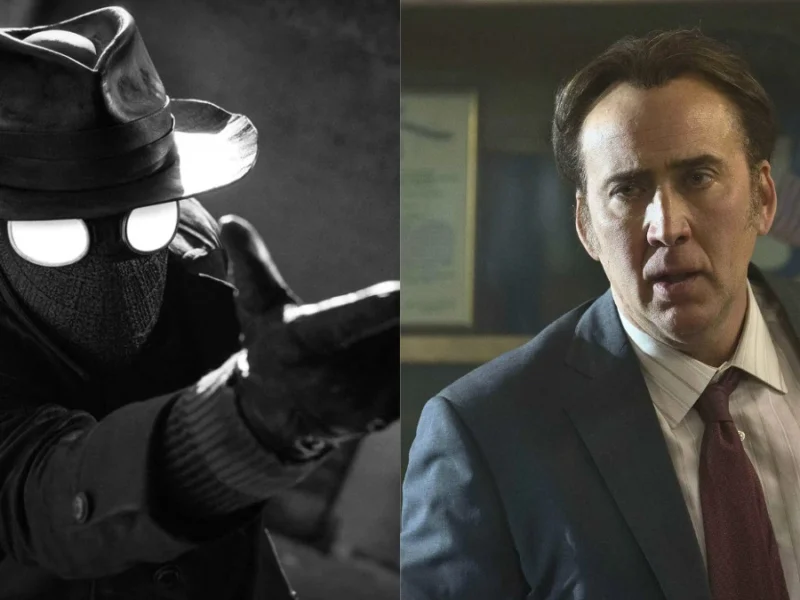 Nicolas Cage como Spider-man Noir